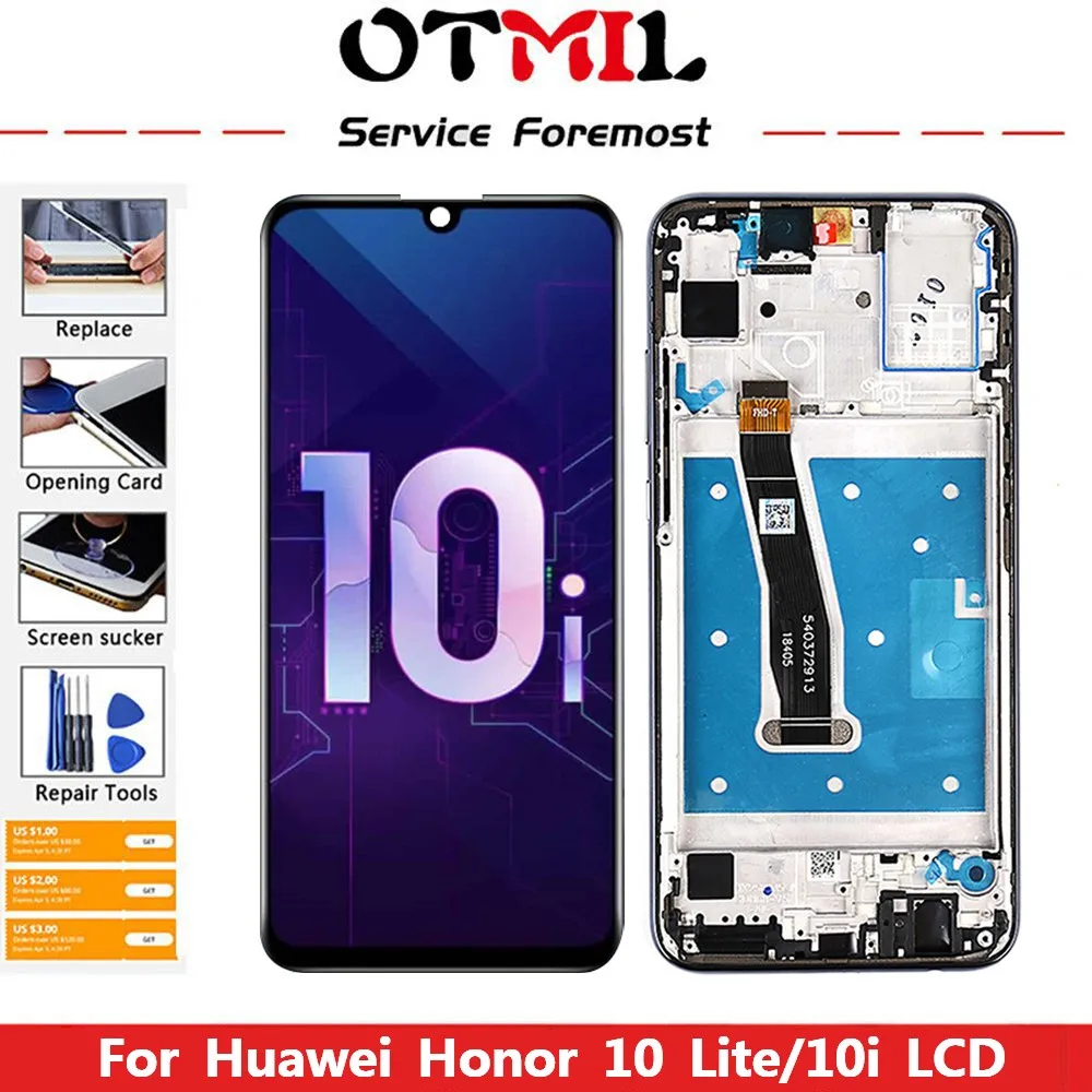 100% оригинальный для Huawei Honor 10 Lite, ЖК-дисплей, сенсорный экран, запасные части для Honor 10i, искусственная кожа, ЖК-дисплей
100% оригинальный для Huawei Honor 10 Lite, ЖК-дисплей, сенсорный экран, запасные части для Honor 10i, искусственная кожа, ЖК-дисплей