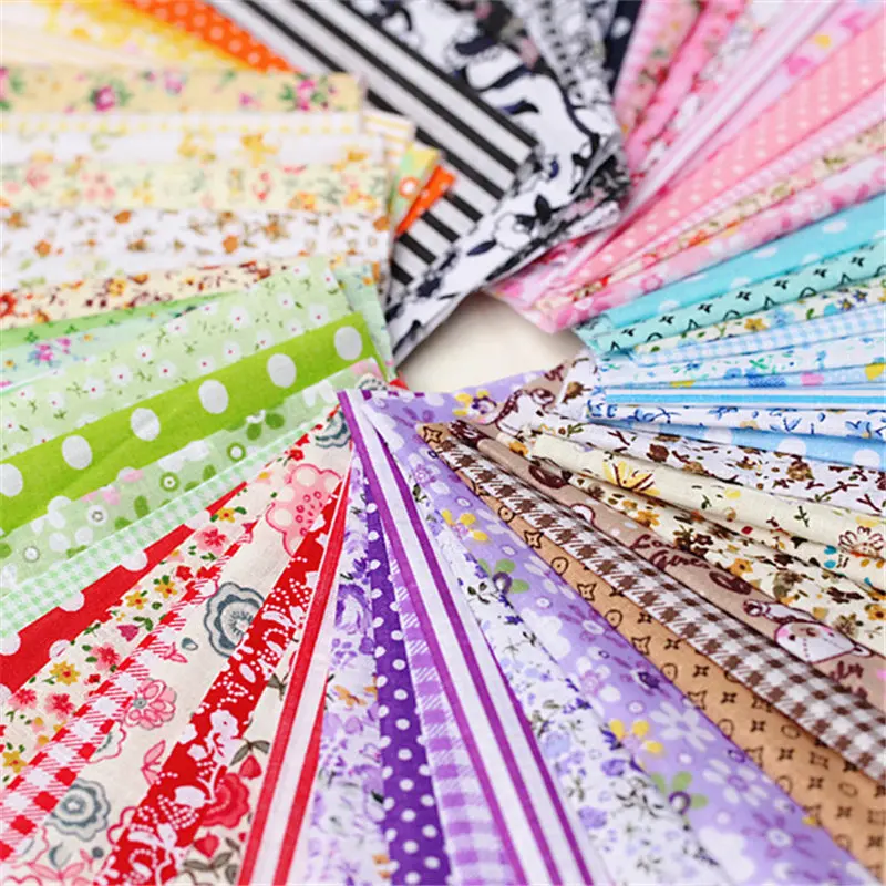 50pcs 10X10cm Square Assorted Floral Printed Cotton Cloth Sewing Quilting Fabric for Patchwork Needlework DIY Handmade Material
50pcs 10X10cm Square Assorted Floral Printed Cotton Cloth Sewing Quilting Fabric for Patchwork Needlework DIY Handmade Material