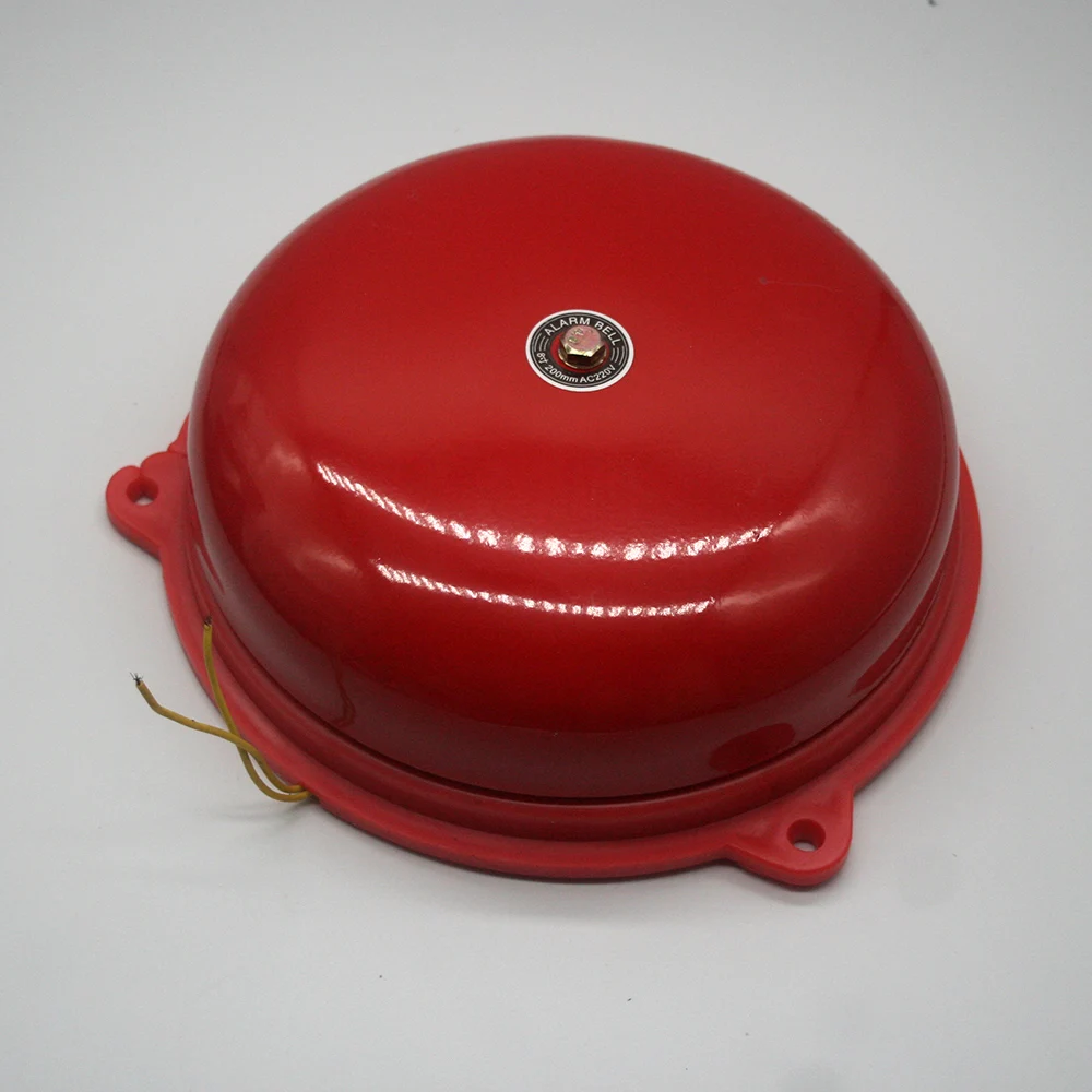 RED fire control Tradition electric bell 4/6/8 inch AC 220V High DB Alarm Bell High Quality Door bell School Factory Bell
RED fire control Tradition electric bell 4/6/8 inch AC 220V High DB Alarm Bell High Quality Door bell School Factory Bell