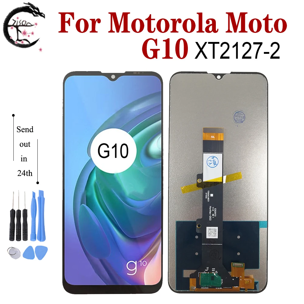 6 5 "ЖК-дисплей для Motorola Moto G10 ЖК-дисплей XT2127-2 сенсорный экран дигитайзер в сборе