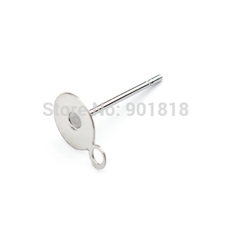 100pcs 6mm Stainless Steel Stud Earring Posts Blank Earrings Base Tray Bezel For DIY Earring Jewelry Making Findings F2190
100pcs 6mm Stainless Steel Stud Earring Posts Blank Earrings Base Tray Bezel For DIY Earring Jewelry Making Findings F2190