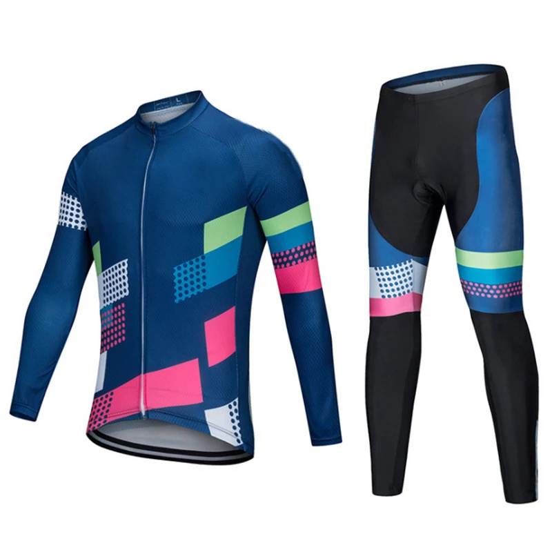 Spring and autumn thermal clothing cycling clothing men's cycling clothing suit sports mountain bike clothing bib pants suit
Spring and autumn thermal clothing cycling clothing men's cycling clothing suit sports mountain bike clothing bib pants suit