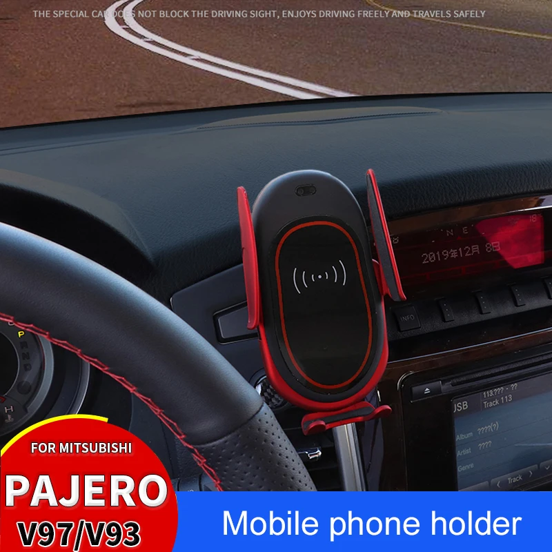 Aromatherapy Mobile Phone Holder Suitable For Mitsubishi Pajero V97 V93 Wireless Charging Holder Car Mobile Phone Charging Stand
Aromatherapy Mobile Phone Holder Suitable For Mitsubishi Pajero V97 V93 Wireless Charging Holder Car Mobile Phone Charging Stand