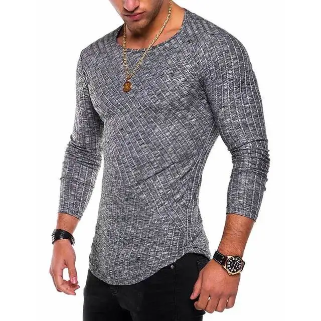 2021 spring new slim T-shirt men's T-shirt casual T-shirt men's long-sleeved solid color men's fitness
2021 spring new slim T-shirt men's T-shirt casual T-shirt men's long-sleeved solid color men's fitness
