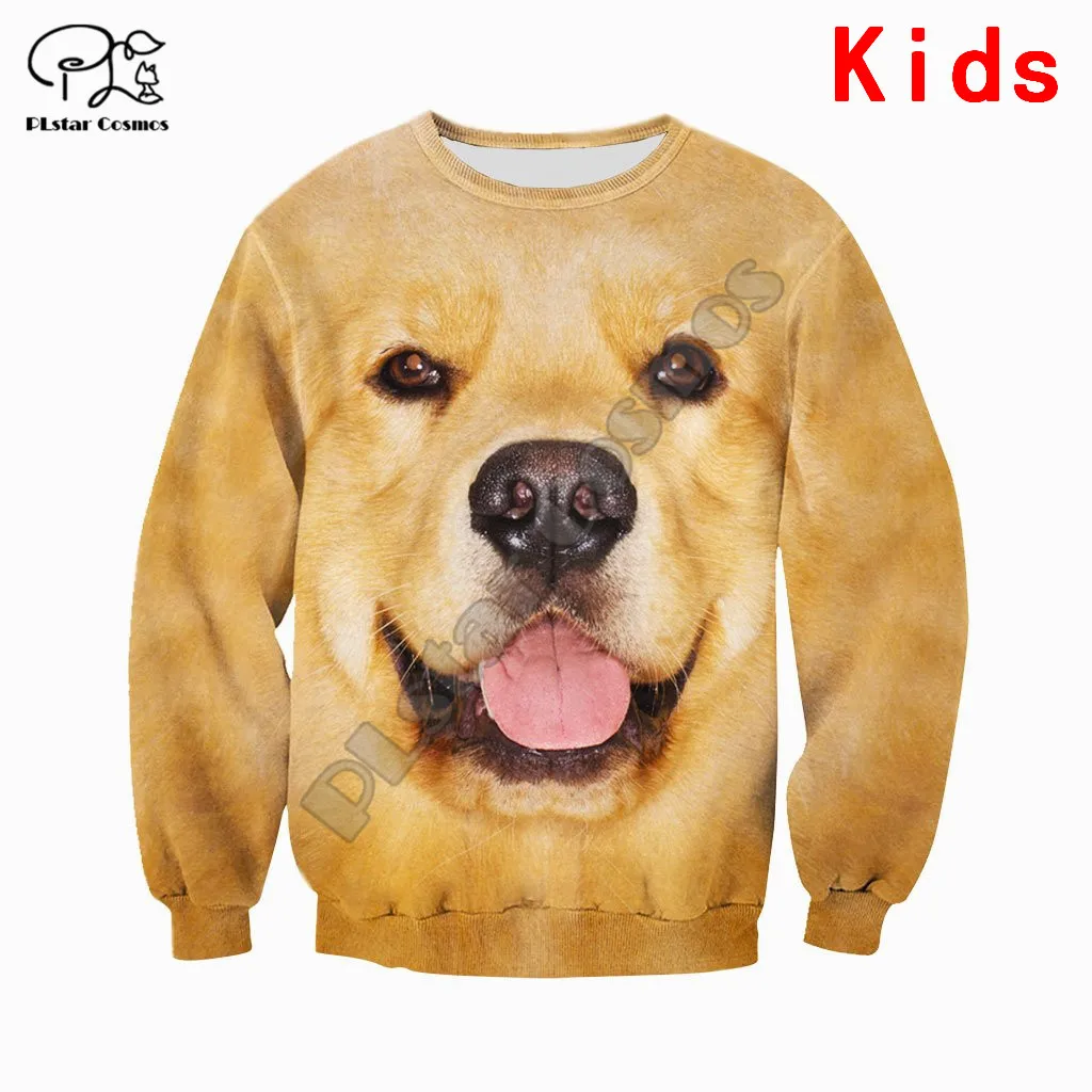PLstar Cosmos Cute Dog 3D Printed 2021 New Fashion Hoodies Kids Boy/Girl Sweatshirt Zipper Hooded Casual Children Wear D18
PLstar Cosmos Cute Dog 3D Printed 2021 New Fashion Hoodies Kids Boy/Girl Sweatshirt Zipper Hooded Casual Children Wear D18