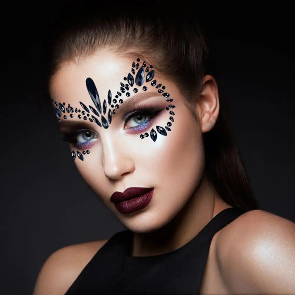 Temporary Face Stickers Easy To Operate Face Gems Rhinestone Temporary Tattoo Fashion Diy Face Stickers Party Body Glitter Stick
Temporary Face Stickers Easy To Operate Face Gems Rhinestone Temporary Tattoo Fashion Diy Face Stickers Party Body Glitter Stick
