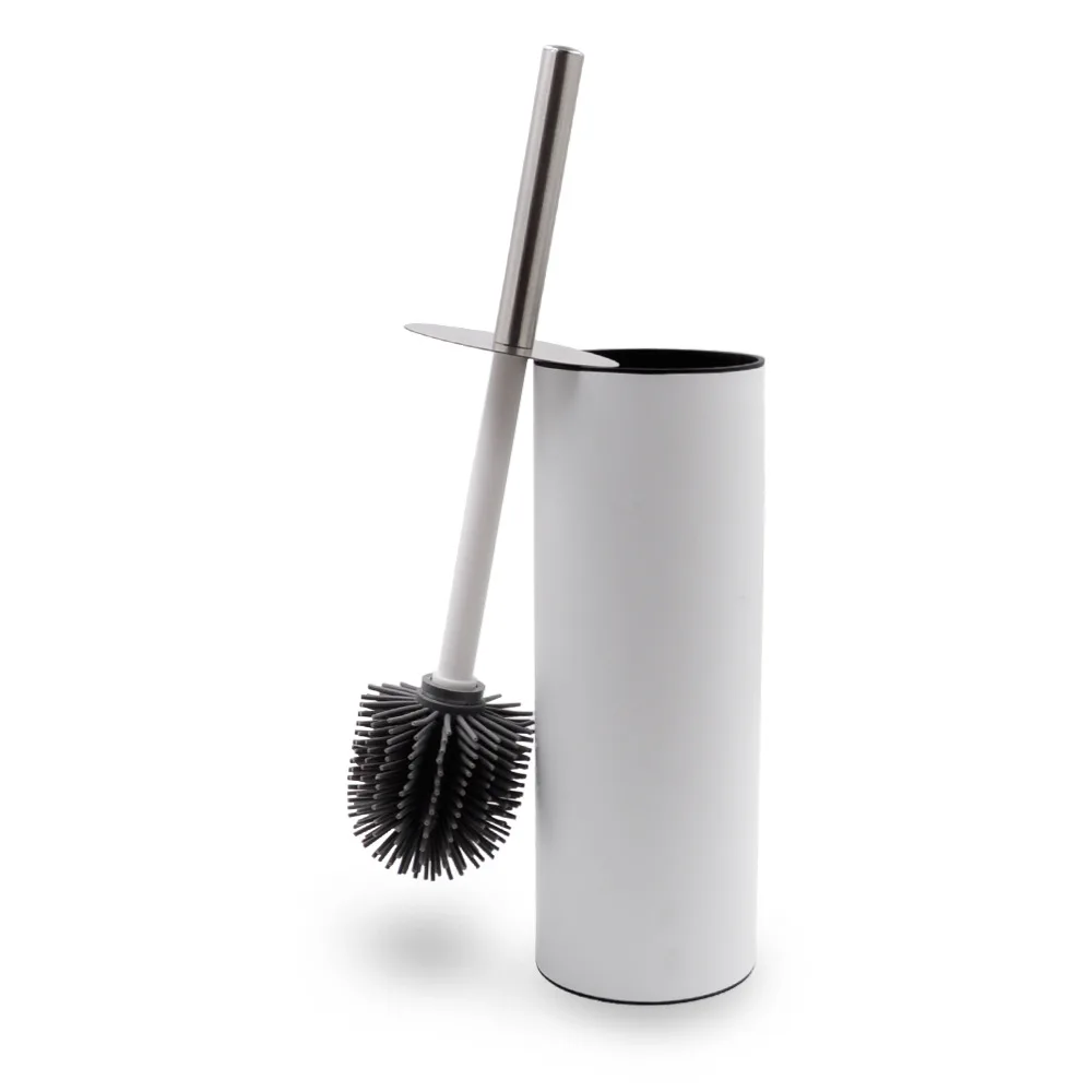 Compact Freestanding Plastic Toilet Bowl Brush and Holder for Bathroom Storage and Organization - Space Saving, Sturdy, Deep Cle
Compact Freestanding Plastic Toilet Bowl Brush and Holder for Bathroom Storage and Organization - Space Saving, Sturdy, Deep Cle