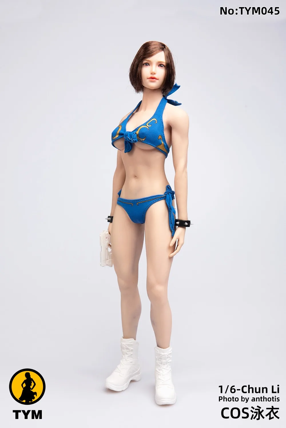 TYM045 1/6 Female Sexy Clothes Bikini Swimsuit Blue Underwear Briefs Cosplay Fit For 12" Figure Action Toys Doll Body Accessory
TYM045 1/6 Female Sexy Clothes Bikini Swimsuit Blue Underwear Briefs Cosplay Fit For 12" Figure Action Toys Doll Body Accessory