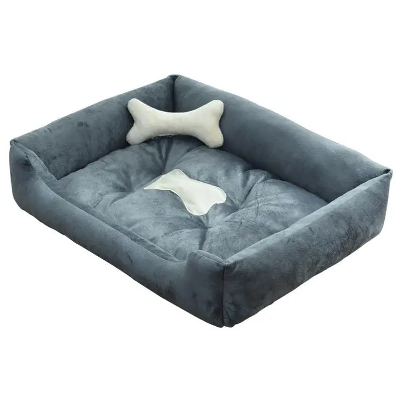 Dog Bed Machine Washable Rectangle Breathable Soft Cotton with Nonskid Bottom Extra Large Pet Bed for Medium and Large Dogs
Dog Bed Machine Washable Rectangle Breathable Soft Cotton with Nonskid Bottom Extra Large Pet Bed for Medium and Large Dogs