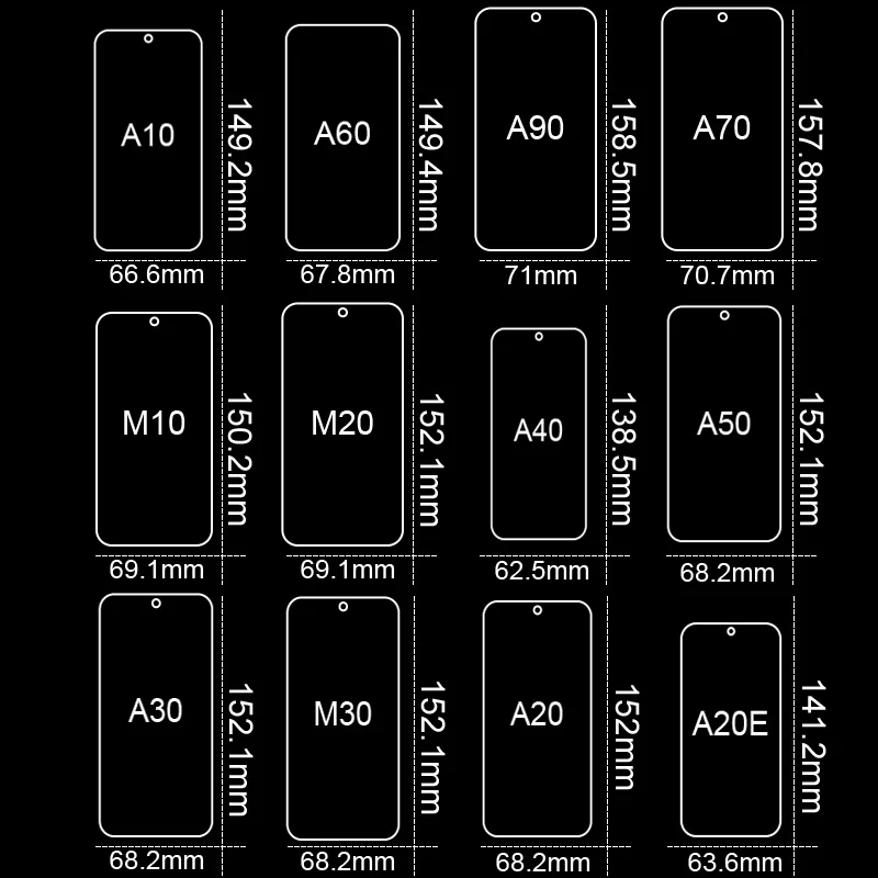 

3Pcs Tempered Glass For Samsung M10 M20 M30 Protective Glass Film For Samsung A50 A70 A90 A80 A60 A40 A30S A20 A10 Screen Glass