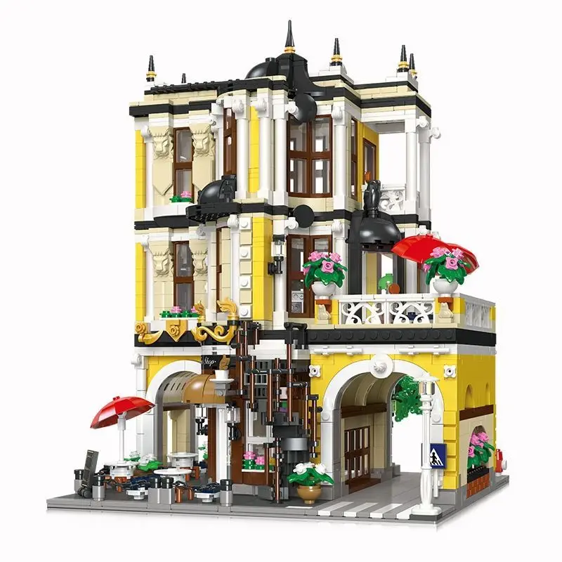 IN STOCK JIESTAR 89124 2985Pcs City Street View Art Tea House Model Building Blocks Bricks Children Christmas Toys Birthday Gift
IN STOCK JIESTAR 89124 2985Pcs City Street View Art Tea House Model Building Blocks Bricks Children Christmas Toys Birthday Gift