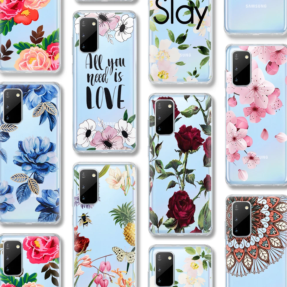 ciciber Flower Rose Case For Samsung Galaxy A51 A50 S20 S10 A71 A70 A40 S9 S8 A30 S7 S10e Ultra Note 10 9 8 Edge Plus Silicone
ciciber Flower Rose Case For Samsung Galaxy A51 A50 S20 S10 A71 A70 A40 S9 S8 A30 S7 S10e Ultra Note 10 9 8 Edge Plus Silicone