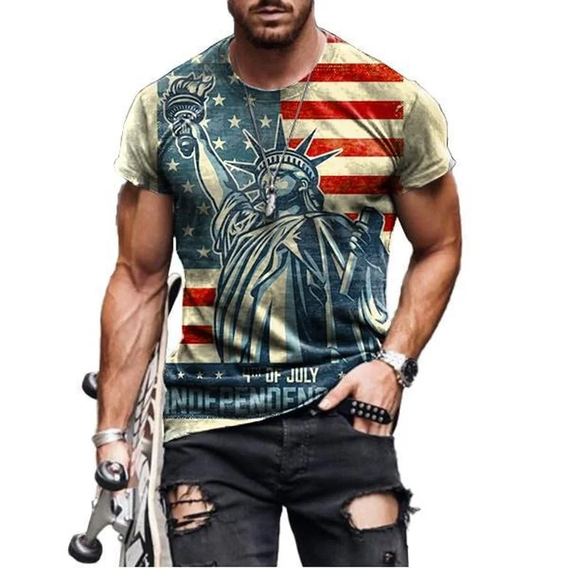 2021 Casual Short Sleeve 3D Printing Loose T-shirt Summer Crew Neck Idol Oversized Pullover Top
2021 Casual Short Sleeve 3D Printing Loose T-shirt Summer Crew Neck Idol Oversized Pullover Top
