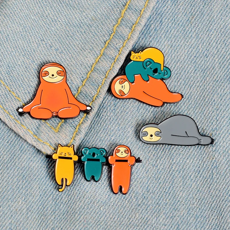 Free Wings Cute Cartoon Dripping Student Brooch Backpack Collar Sloth Cowboy Badge Enamel Acrylic Pin Fashion Gift for Friends
Free Wings Cute Cartoon Dripping Student Brooch Backpack Collar Sloth Cowboy Badge Enamel Acrylic Pin Fashion Gift for Friends