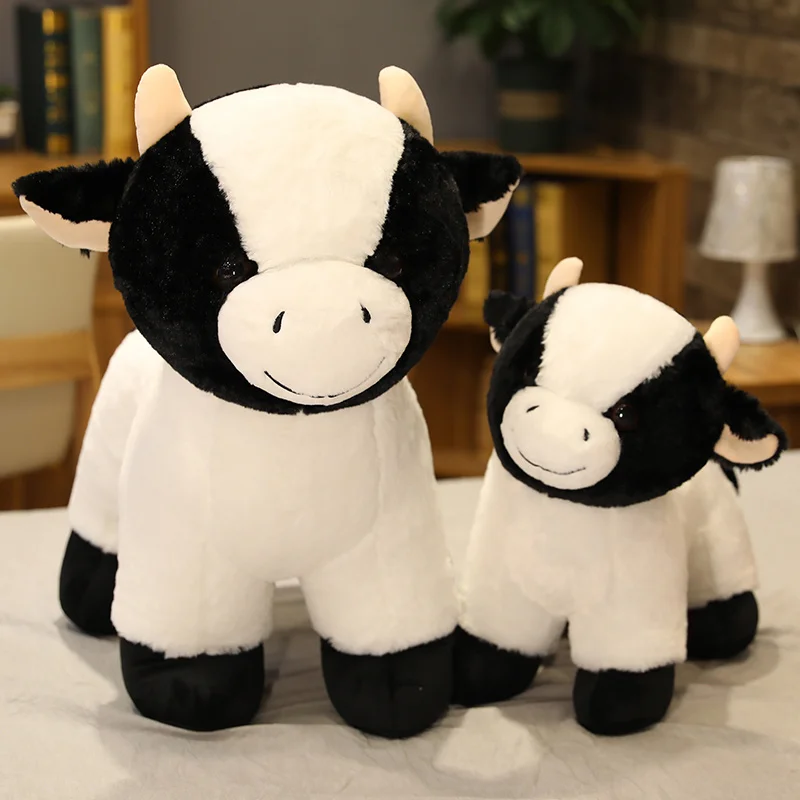 Cute Peluche Animal Cartoon Stand Cows Stuffed Plush Toy Kawaii Cattle Comfortable Soft Toy Children Accompany Birthday Gift
Cute Peluche Animal Cartoon Stand Cows Stuffed Plush Toy Kawaii Cattle Comfortable Soft Toy Children Accompany Birthday Gift