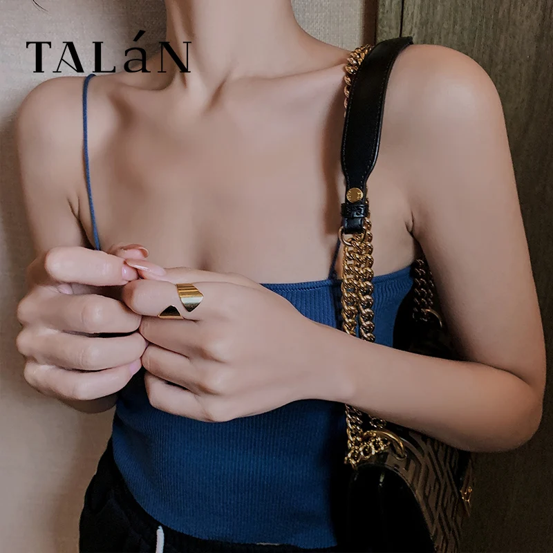Taran Wide Surface Metal Texture Ring Female Western Style Fashion Match Exaggerated Personalized Ring Ins Tide Index Finger
Taran Wide Surface Metal Texture Ring Female Western Style Fashion Match Exaggerated Personalized Ring Ins Tide Index Finger
