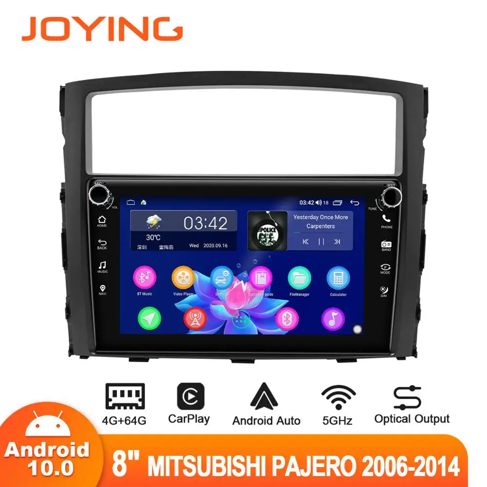8" Android10 Car Radio for Mitsubishi Pajero 4 2006 2007 2008 2009 2010 2011 2012 2013 2014 GPS Carplay DSP SPDIF 4G SIM 5GWiFi
8" Android10 Car Radio for Mitsubishi Pajero 4 2006 2007 2008 2009 2010 2011 2012 2013 2014 GPS Carplay DSP SPDIF 4G SIM 5GWiFi