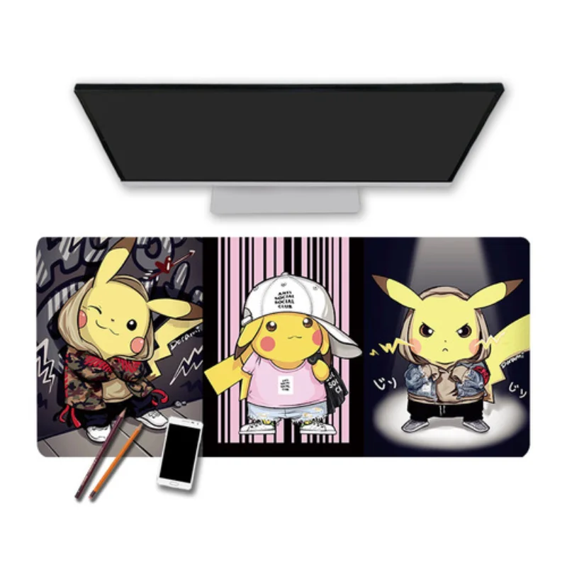 Pikachu Large Lock Edge Mouse Pad Computer Mousepad 80x30cm Gaming Padmouse Gamer Laptop Keyboard Mouse Mats Dropship
Pikachu Large Lock Edge Mouse Pad Computer Mousepad 80x30cm Gaming Padmouse Gamer Laptop Keyboard Mouse Mats Dropship