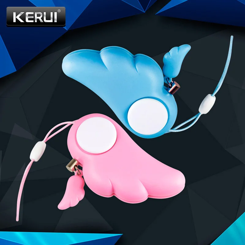 KERUI 90dB Girl Women Self Security Protect Alert Personal Alarm Emergency Siren Sound Survival Whistle Device Self Defense kit
KERUI 90dB Girl Women Self Security Protect Alert Personal Alarm Emergency Siren Sound Survival Whistle Device Self Defense kit