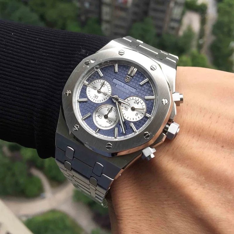 DIDUN Watch Men Luxury Top Brand Steel Quartz Watch Men Business Chronograph Watch Fashion Sports Wristwatches 30M Waterproof
DIDUN Watch Men Luxury Top Brand Steel Quartz Watch Men Business Chronograph Watch Fashion Sports Wristwatches 30M Waterproof