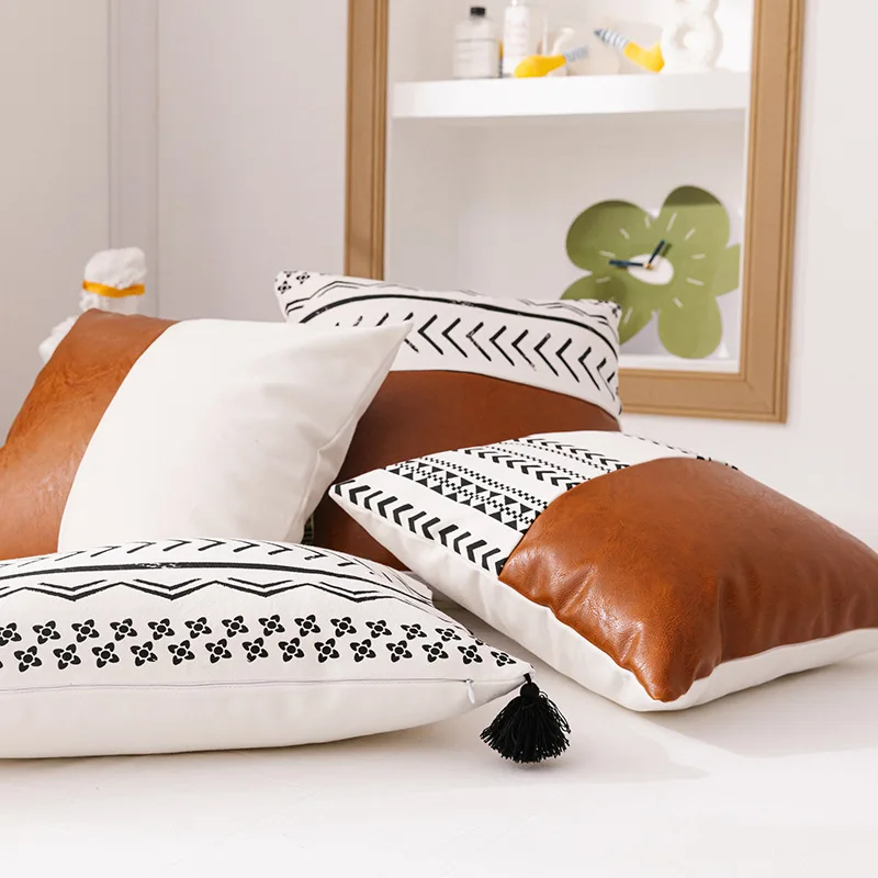 1Pc Cushion Cover 30x50 Rectangle Pillow Case for Living Room Sofa Home Decoration Kussenhoes Decor Lumbar Pillowcase Pu Leather
1Pc Cushion Cover 30x50 Rectangle Pillow Case for Living Room Sofa Home Decoration Kussenhoes Decor Lumbar Pillowcase Pu Leather