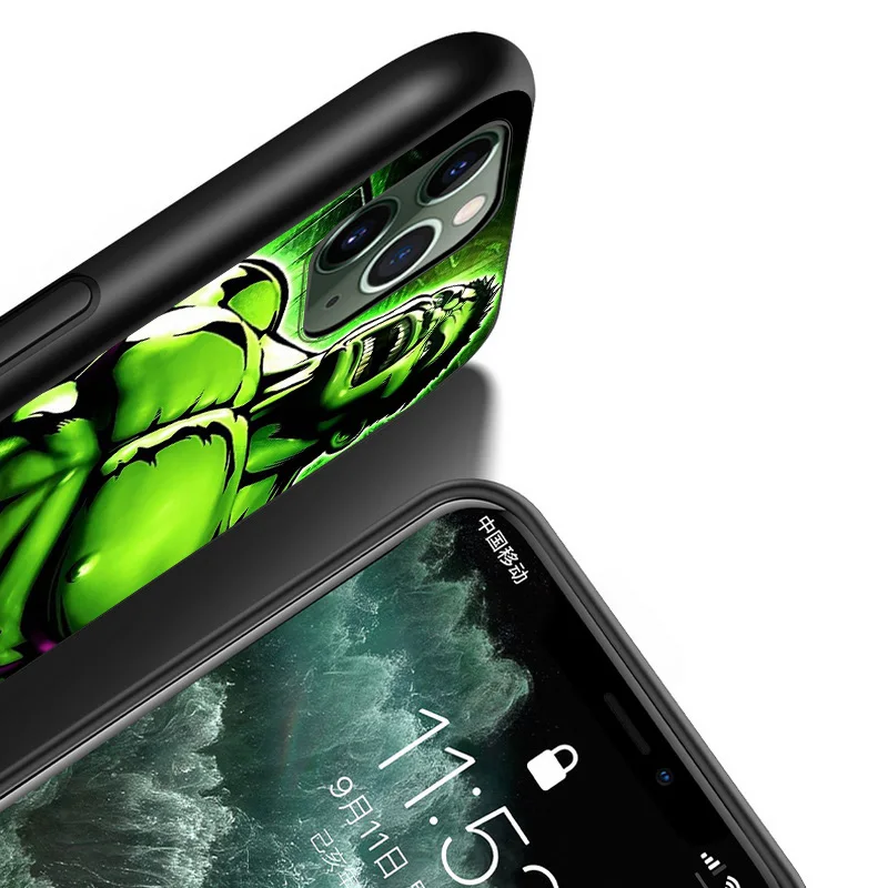 Marvel Avengers Super Hero Hulk For Apple iPhone 12 11 XS Pro Max Mini XR X 8 7 6 6S Plus 5 SE TPU Silicone Black Phone Case
Marvel Avengers Super Hero Hulk For Apple iPhone 12 11 XS Pro Max Mini XR X 8 7 6 6S Plus 5 SE TPU Silicone Black Phone Case