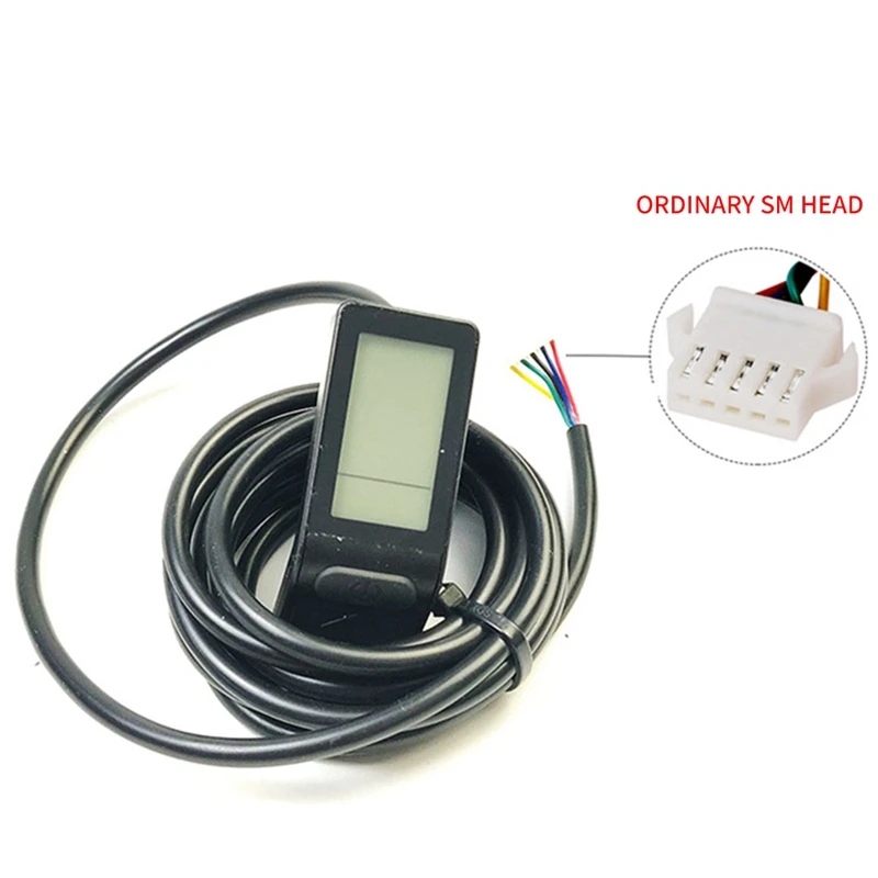 Electric Bike Display SM Connector KT LCD4 Display Ebike Parts for E Bike KT Controller 36V/48V, 250W
Electric Bike Display SM Connector KT LCD4 Display Ebike Parts for E Bike KT Controller 36V/48V, 250W