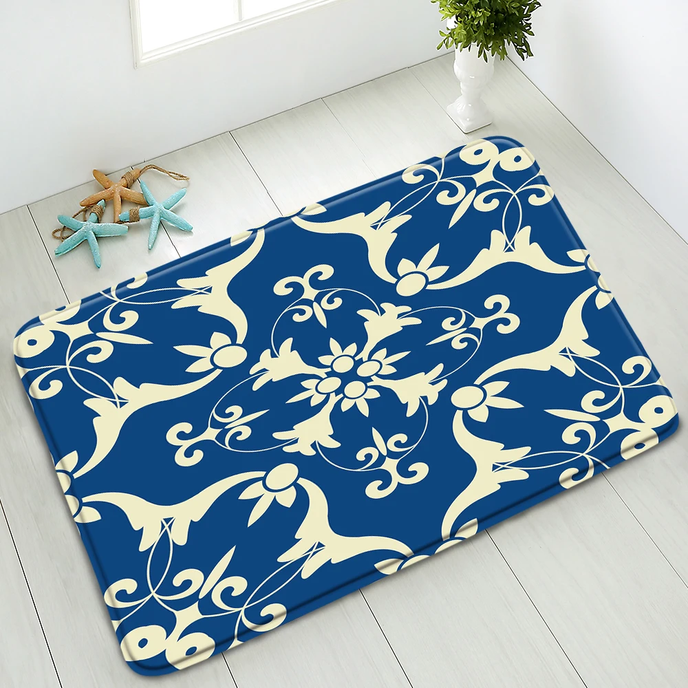 Geometric Flowers Non-Slip Bath Mat Kitchen Bedroom Doormat Absorbent Floor Mats Balcony Carpet Washable Foot Pads Home Decor
Geometric Flowers Non-Slip Bath Mat Kitchen Bedroom Doormat Absorbent Floor Mats Balcony Carpet Washable Foot Pads Home Decor