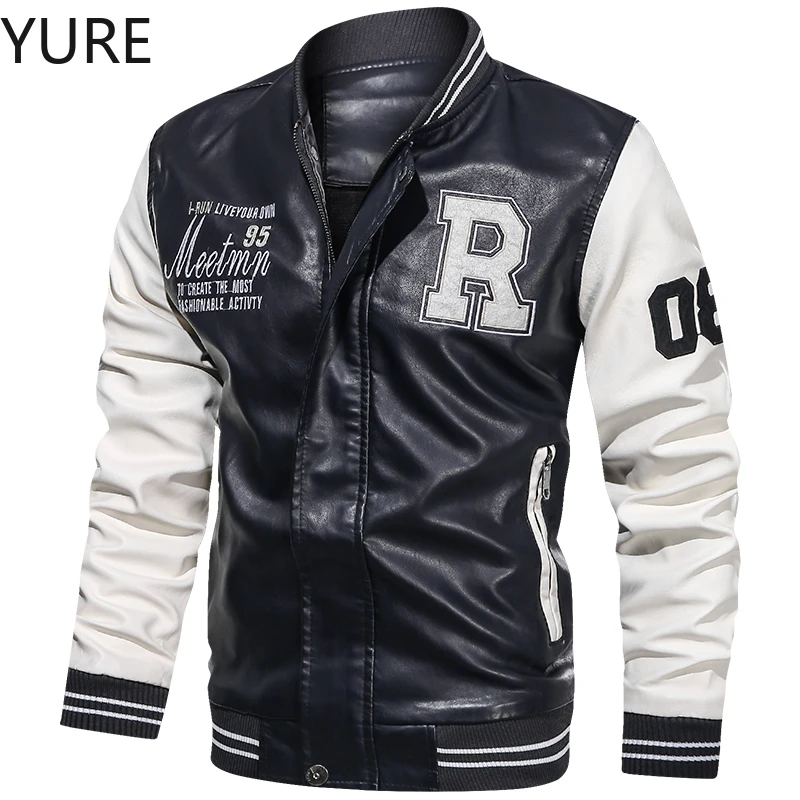 Yure Men's vintage motorcycle Leather Jacket 2021 Men's fashion New leather embroidered short jacket autumn/winter Pu overcoat
Yure Men's vintage motorcycle Leather Jacket 2021 Men's fashion New leather embroidered short jacket autumn/winter Pu overcoat