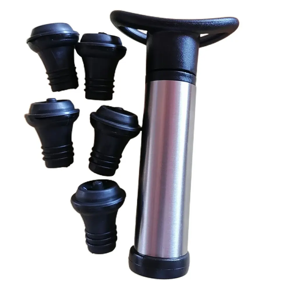 Wine Preserver Vacuum Air Pump Wine Bottle Stoppers Durable Stainless Steel Construction Airtight, Leak-Proof Seal Easy
Wine Preserver Vacuum Air Pump Wine Bottle Stoppers Durable Stainless Steel Construction Airtight, Leak-Proof Seal Easy