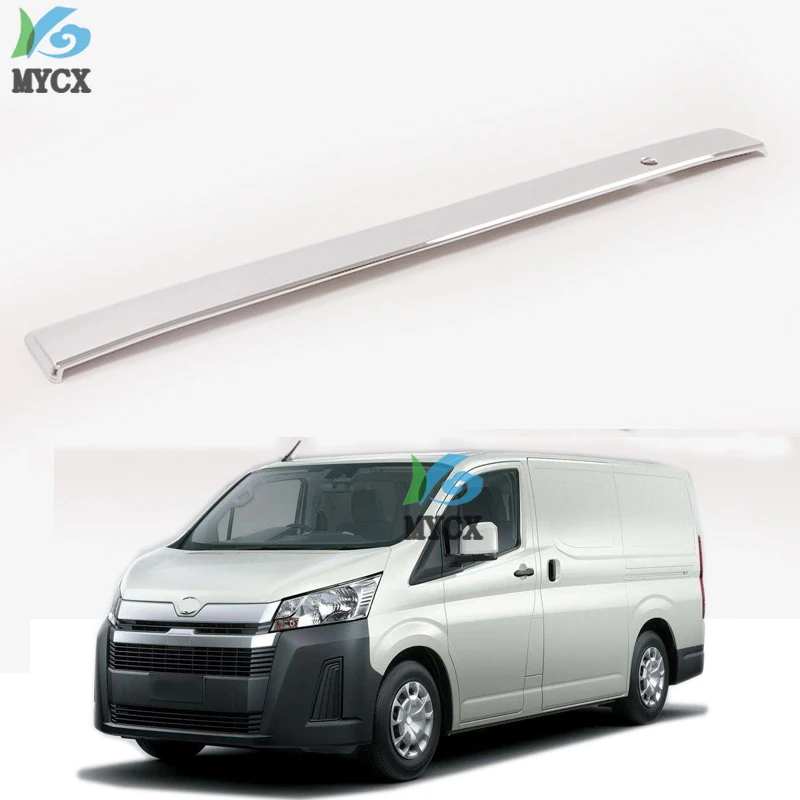 For Toyota HiAce Granvia Commuter 2019 2020 Chrome Trim Rear Trunk Lid Cover Tailgate Strip Back Door Boot Garnish Accessories
For Toyota HiAce Granvia Commuter 2019 2020 Chrome Trim Rear Trunk Lid Cover Tailgate Strip Back Door Boot Garnish Accessories