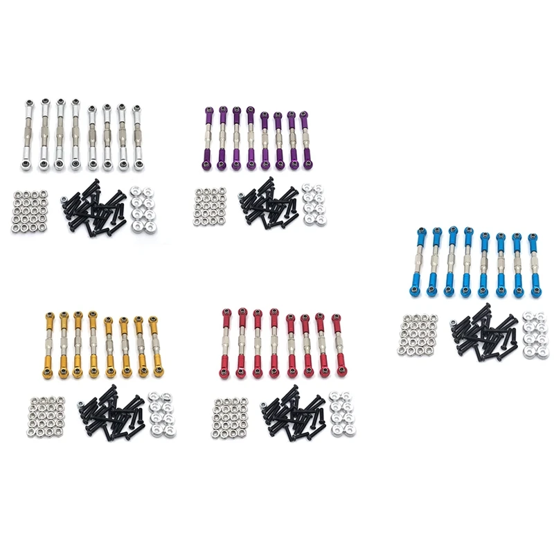 for WPL C14 C24 C24-1 MN D90 D99 MN99S Metal Pull Rod Steering Link Set RC Car Upgrade Accessories Parts
for WPL C14 C24 C24-1 MN D90 D99 MN99S Metal Pull Rod Steering Link Set RC Car Upgrade Accessories Parts