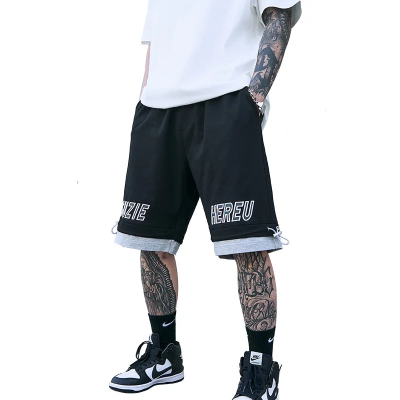 Trendy brand five-point shorts men's summer new knit pants youth tooling cotton shorts
Trendy brand five-point shorts men's summer new knit pants youth tooling cotton shorts