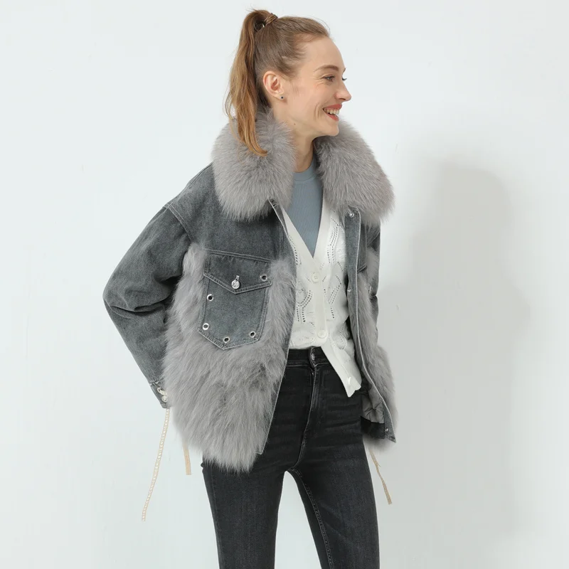 Пальто из лисьего меха, женское короткое пуховое пальто, новинка зимы 2021, сетчатый красный ковбойский пуховик
Пальто из лисьего меха, женское короткое пуховое пальто, новинка зимы 2021, сетчатый красный ковбойский пуховик