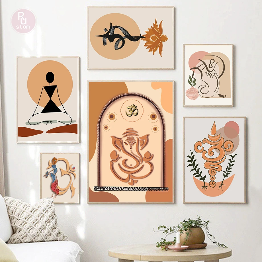 Elephant Hindu God Ganesha Mandala Wall Art Canvas Painting Nordic Posters And Prints Wall Picture For Living Boho Room Decor
Elephant Hindu God Ganesha Mandala Wall Art Canvas Painting Nordic Posters And Prints Wall Picture For Living Boho Room Decor