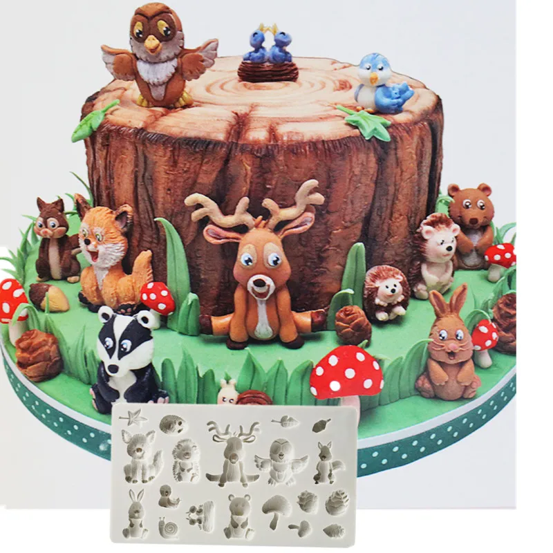 1pc Owl Deer cake mold fondant mold silicone mould cake decorating tools DIY cake baking Tools FTM1435
1pc Owl Deer cake mold fondant mold silicone mould cake decorating tools DIY cake baking Tools FTM1435