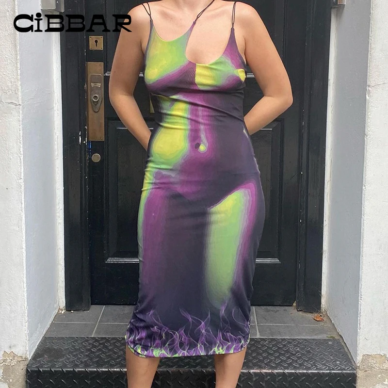 Женское Асимметричное Платье с принтом CIBBAR, сексуальное облегающее платье без рукавов, Женская винтажная модная Клубная одежда 
Женское Асимметричное Платье с принтом CIBBAR, сексуальное облегающее платье без рукавов, Женская винтажная модная Клубная одежда