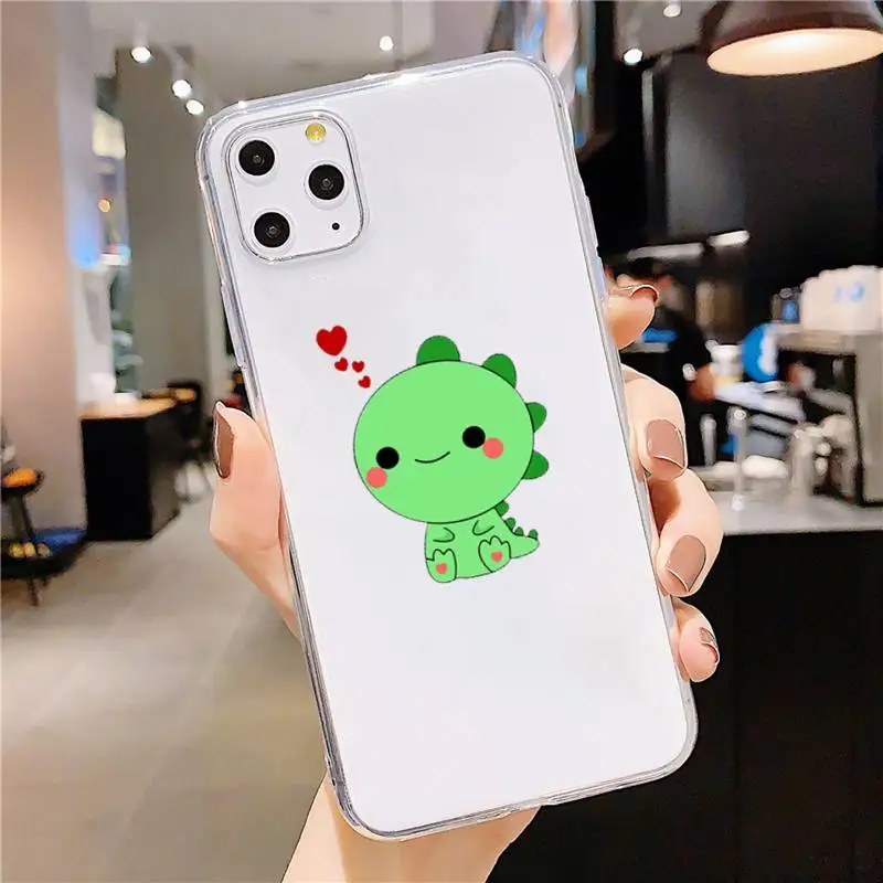 Cute Cartoon Dinosaur animal Phone Case Transparent soft For iphone 5 5s 5c se 6 6s 7 8 11 12 plus mini x xs xr pro max
Cute Cartoon Dinosaur animal Phone Case Transparent soft For iphone 5 5s 5c se 6 6s 7 8 11 12 plus mini x xs xr pro max