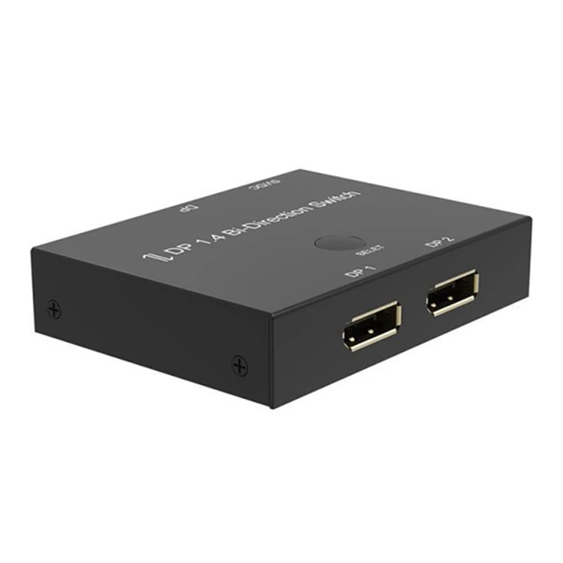 Dp Version 1.4 8K@60Hz 1-In-2 2-In-1 Two-Way Conversion Switcher Converter Computer Tv Projector Display Switch 
Dp Version 1.4 8K@60Hz 1-In-2 2-In-1 Two-Way Conversion Switcher Converter Computer Tv Projector Display Switch
