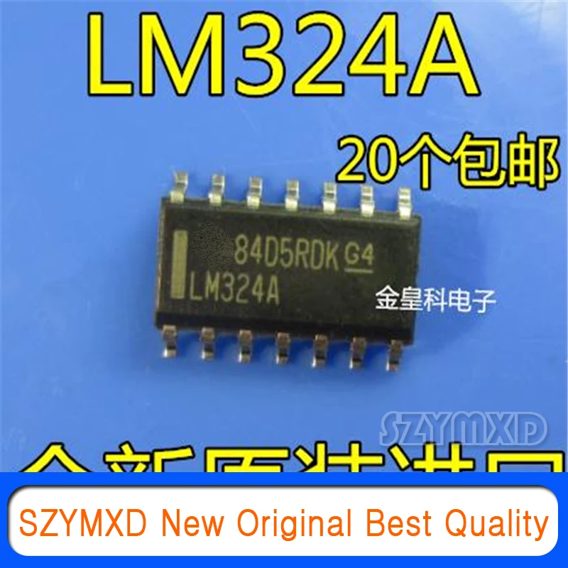 10Pcs/Lot New Original LM324AD LM324A 324AD SOP14 Op Amp IC Op Amp Chip In Stock
10Pcs/Lot New Original LM324AD LM324A 324AD SOP14 Op Amp IC Op Amp Chip In Stock