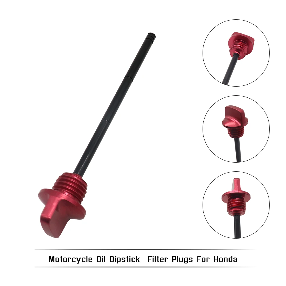 Motorcycle CNC Engine Oil Dipstick For Honda CRF250R 2010-2017 Motorcross Dirt Pit Bike Scooer Streetbike Motobike Accessories
Motorcycle CNC Engine Oil Dipstick For Honda CRF250R 2010-2017 Motorcross Dirt Pit Bike Scooer Streetbike Motobike Accessories