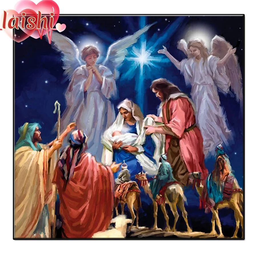 Алмазная живопись с ангелом, рождение Иисуса 5d, вышивка своими руками, вышивка крестиком, искусство, полноразмерные/круглые стразы, домашни...
Алмазная живопись с ангелом, рождение Иисуса 5d, вышивка своими руками, вышивка крестиком, искусство, полноразмерные/круглые стразы, домашни...