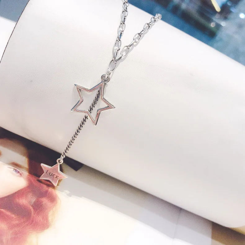 Leouerry 925 Sterling Silver Tassel Hollow Star Necklace Vintage Sweater Chain Necklaces for Women Silver 925 Jewelry Gifts
Leouerry 925 Sterling Silver Tassel Hollow Star Necklace Vintage Sweater Chain Necklaces for Women Silver 925 Jewelry Gifts