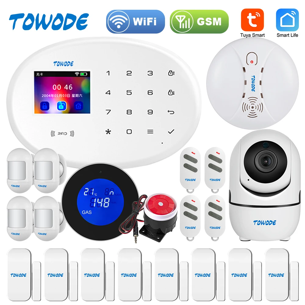 Система сигнализации TOWODE W204 4G GSM WIFI Tuya для умного дома, беспроводная система безопасности, дистанционное управление через приложение, IP-каме...
Система сигнализации TOWODE W204 4G GSM WIFI Tuya для умного дома, беспроводная система безопасности, дистанционное управление через приложение, IP-каме...