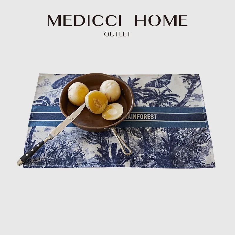 Medicci Home мадагаскарский тропический коврик, салфетка, французский стиль, банкетный ужин, роскошные коврики для места, льняной коврик для стол...
Medicci Home мадагаскарский тропический коврик, салфетка, французский стиль, банкетный ужин, роскошные коврики для места, льняной коврик для стол...