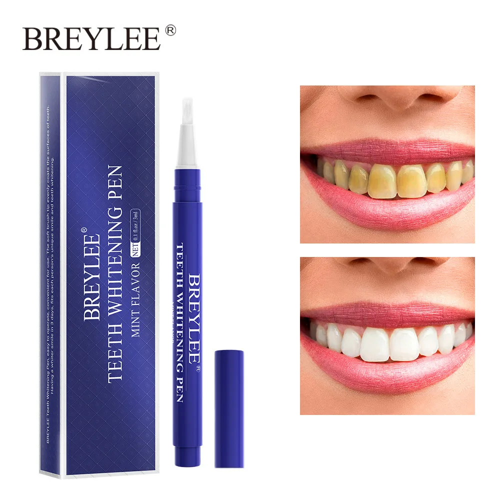 3ml BREYLEE TEETH WHITENING PEN Oral Hygiene Essence Tooth Care Remove Plaque Stains Serum Dental Tools With Push Button
3ml BREYLEE TEETH WHITENING PEN Oral Hygiene Essence Tooth Care Remove Plaque Stains Serum Dental Tools With Push Button