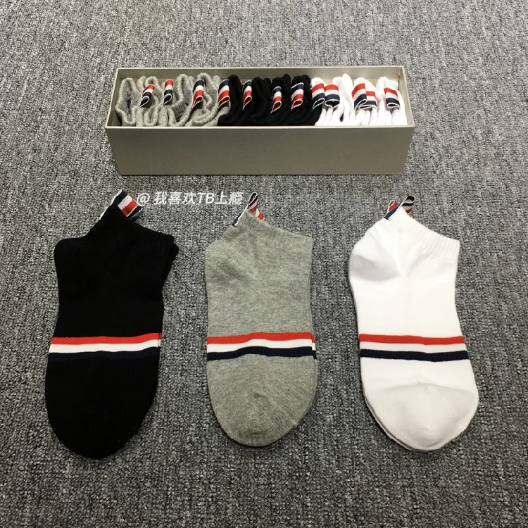 2021 Fashion TB Brand Socks Men Women Cotton Striped No Show Casual Sports Crew Socks Ankle Ins 6 Pairs
2021 Fashion TB Brand Socks Men Women Cotton Striped No Show Casual Sports Crew Socks Ankle Ins 6 Pairs
