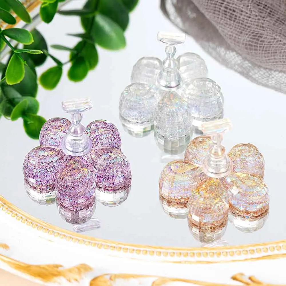 Nail Holder Flowers Practice Training Display Crystal Stand UV Polish Showing Shelf Beginner Manicure 
Nail Holder Flowers Practice Training Display Crystal Stand UV Polish Showing Shelf Beginner Manicure