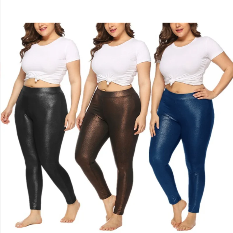 Spring and Autumn Women's Large Size Fat Women's Pants Leggings Stretch Sports Casual Pants Bright Edge Fashion
Spring and Autumn Women's Large Size Fat Women's Pants Leggings Stretch Sports Casual Pants Bright Edge Fashion