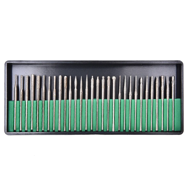 30Pcs Polishing Nail Art Tool Diamond Rotary Electric Drill Nail Bit Different Size Cuticle Milling Nail Files Machine Practical
30Pcs Polishing Nail Art Tool Diamond Rotary Electric Drill Nail Bit Different Size Cuticle Milling Nail Files Machine Practical